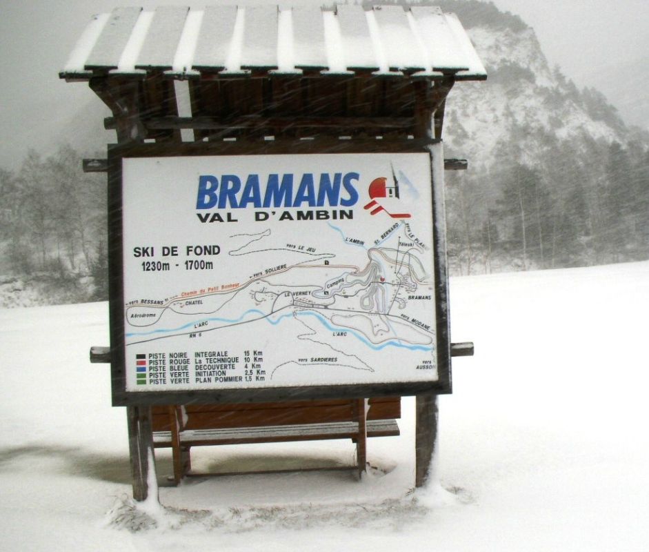 Les pistes de ski de fond