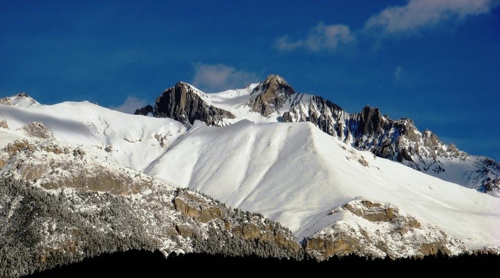 La Parrachée (3697m) vue depuis le Gîte