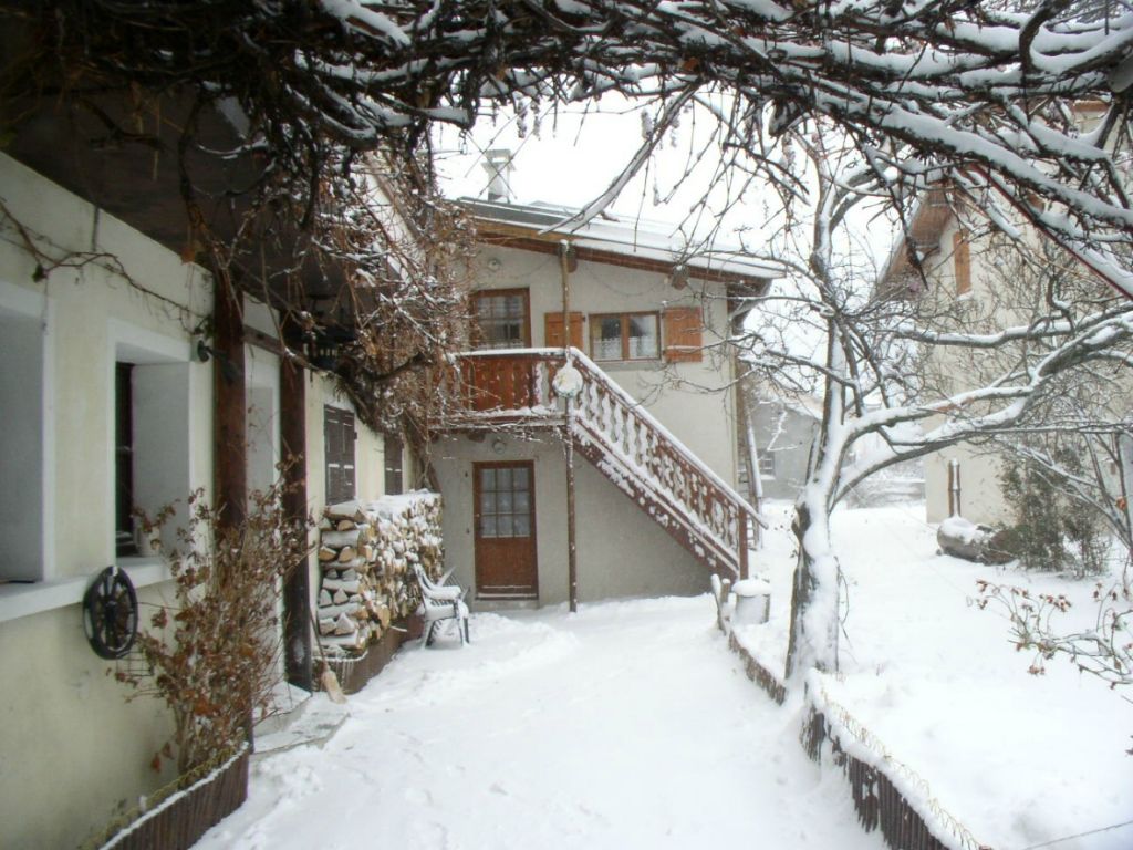 Le gîte l'Ancolie en hiver