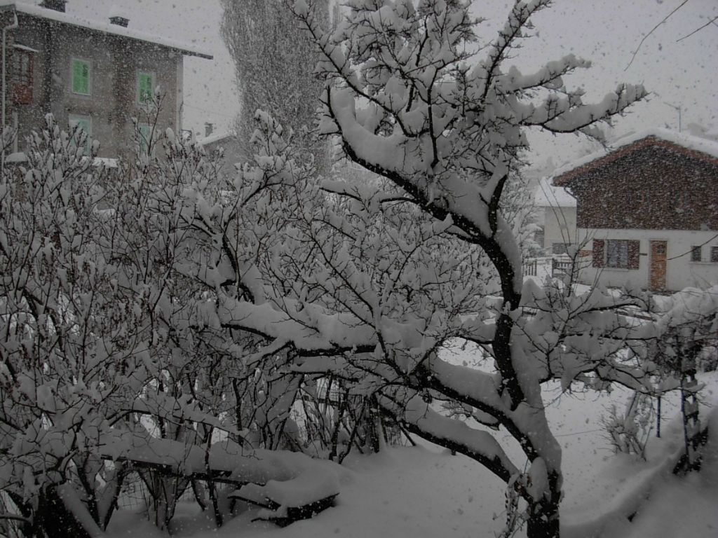 Le gîte l'Ancolie en hiver